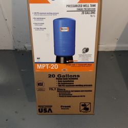 State Pressurized Well Tank 