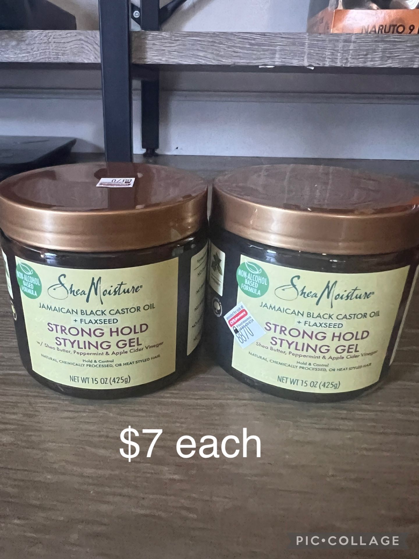 Shea Moisture Strong Hold Styling Gel