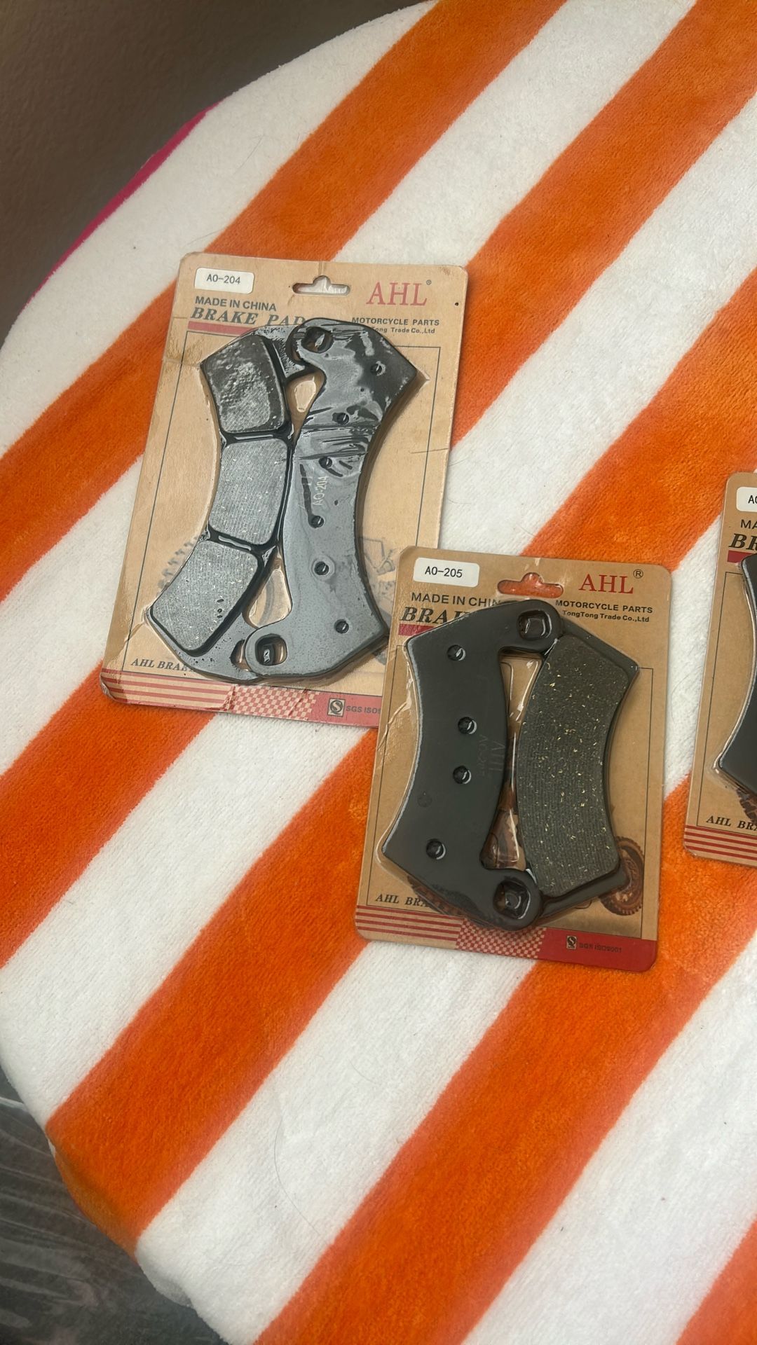 E Bike Brake Pads New 4 Set 2 Sizes