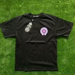 Pink & Blue Chrome Hearts Tee