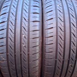 2 semi New Tires 195/65r15 🤑 free Installation ‼️