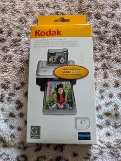 KODAK - (2) Color Cartridge & Photo Paper Refill Kits