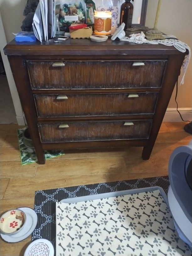 Dark Wood Fairmont Designs End Table
