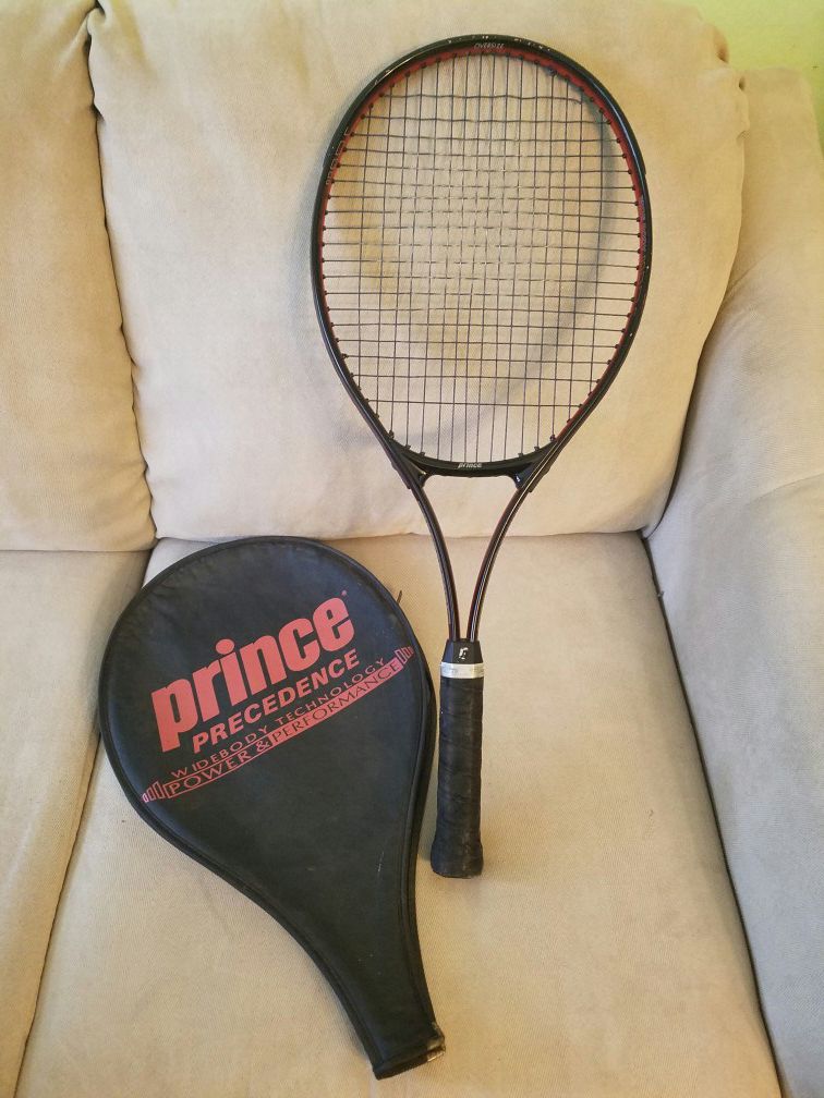 Prince Precedence Widebody Tennis Racket #5 4 5/8 w/ cover