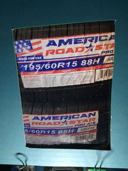 TIRE 195 60 15 each Installed ELMOFLES