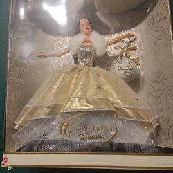 2000 Special Edition Celebration Teresa Holiday Barbie No. 29081 Millenial Doll