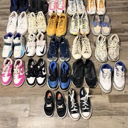 Se Vende Lote De Tenis Mixtiados Mujer Hombre Niño Niña De Varias Tallas Todos Usados En Buenas Condiciones Van 22 Pares 