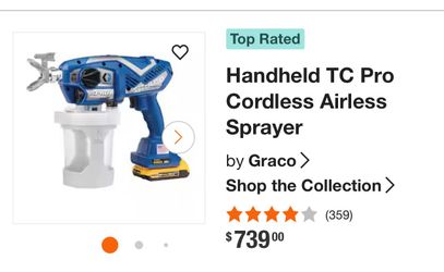 TC Pro Cordless Airless Sprayer