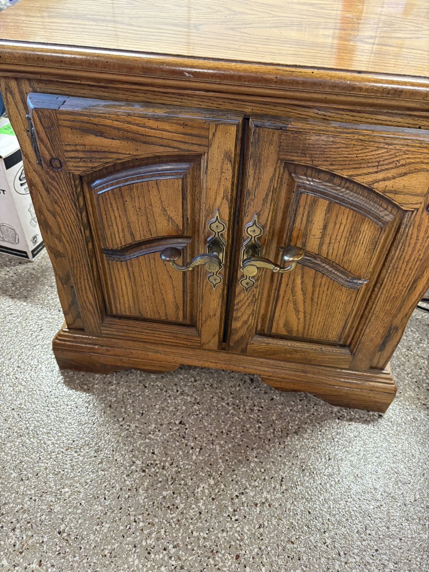 Oak Side Table / Night Stand