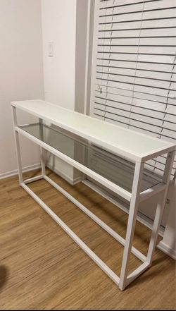 White Console Table