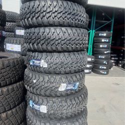 37x12.50R20LT Kanati Mud Hog M/T 10ply Tires