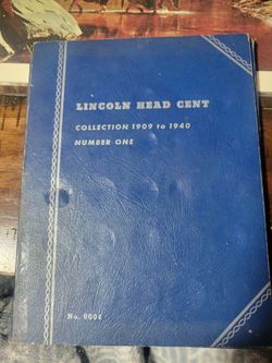 Lincoln Cents Folder #1