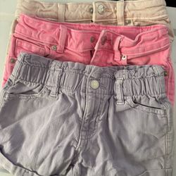 Cat & Jack Girls Small Shorts 