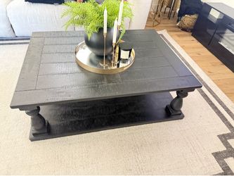 Ashley Furniture Black Coffee Table – Excellent Condition