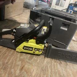 Ryobi 14 in. 37cc 2-Cycle Gas Chainsaw $110 Obo 