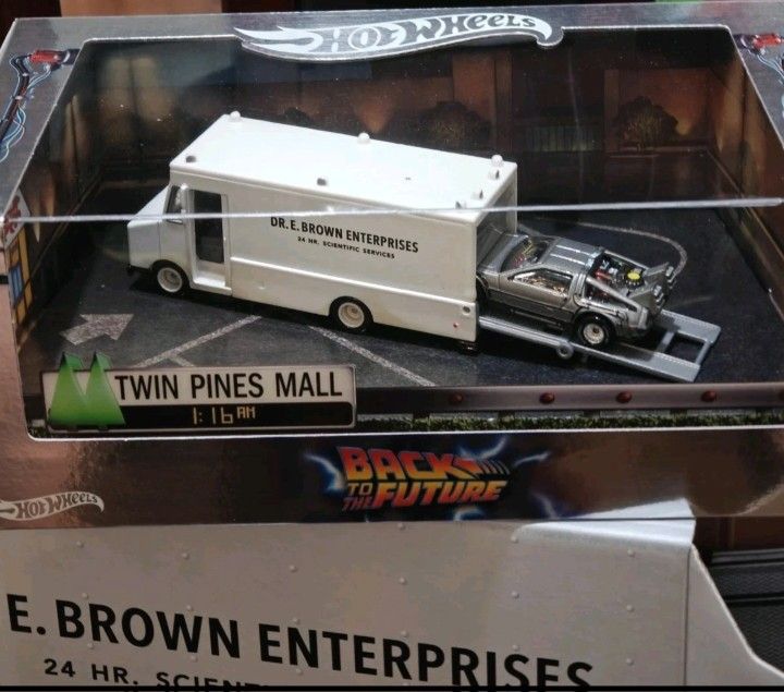 Hot Wheels Hotwheels Collectors Back to the Future 40th Anniversary Set