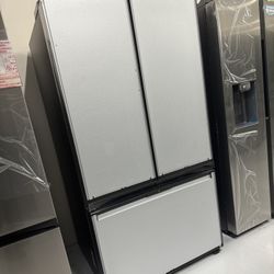 New Fridge Bespoke French Door Water Ice Panel Ready 1 Year Warranty 