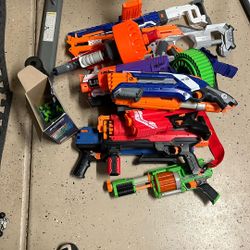 Lots Of Nerf Guns And Laser Tag NEED GONE