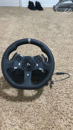 Logitech G920 steering wheel-no shifter