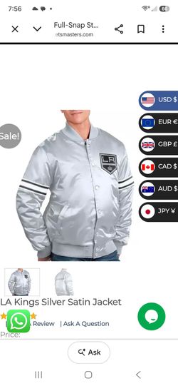 La kings x large starter jacket