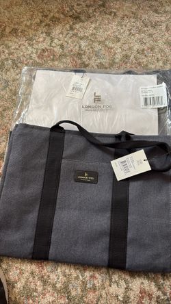 London Fog Canvas Tote Brand New 