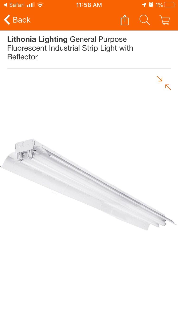 Fluorescent lighting fixture