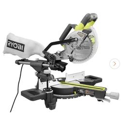 RYOBI
10 Amp Corded 7-1/4 in. Compound Sliding Miter Saw