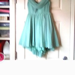 City Studio green Junior 1/2 cocktail party prom dress new