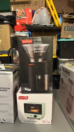 BODUM-BISTRO ELECTRIC BURR GRINDER $60