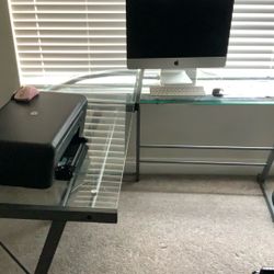 Desk, Computer Printer