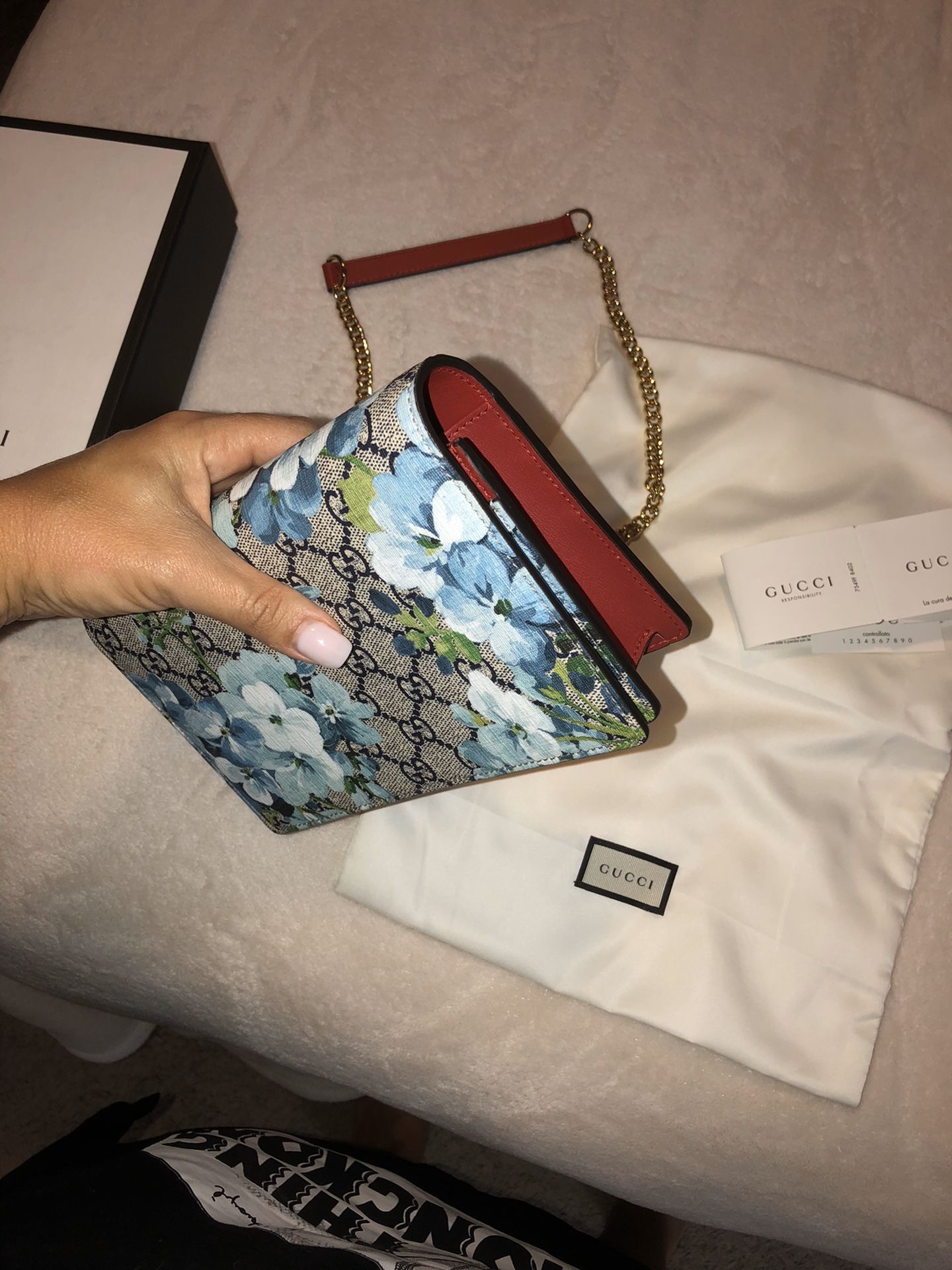 Gucci Mini Bag/Wallet Chain NEW - REAL