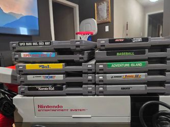 Original Nintendo NES Console + 10 Classic Games – Retro Gaming Bundle