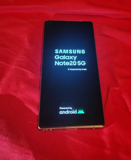 Samsung Galaxy Note 20 5G unlocked any network dual Sims in Good condition 6.7 inch (1080* 2400 pixels) super Amoled Plus, HDR 10 plus display, Snap