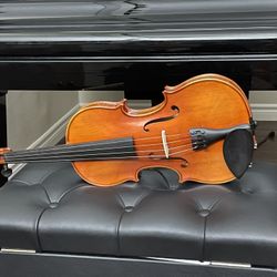 De Franco 4/4 Violin Beautiful Flame Back