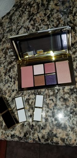 Tom Ford lip sticks and shadows eye and cheek pallet