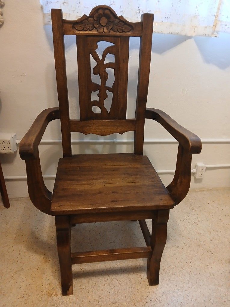 Solid Wooden Chair
