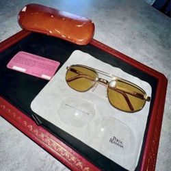 Vintage 1990s BUBINGA PORTA ROMANA® sunglasses or optical glasses 100% Authentic 