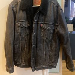 Levi’s Jacket (denim and Fur)