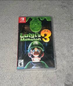 Nintendo Switch Game: Luigis Mansion 3