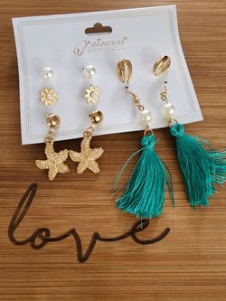 Earings Sold By The Card Great For Stocking Stuffers 
