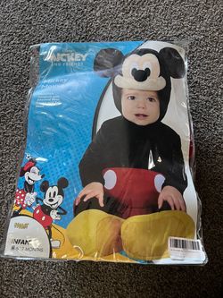 Disney Mickey Mouse Infant Costume 6-12 Months