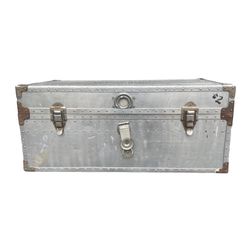 Industrial WW2 Aviation Footlocker Trunk 441st Counter Intelligence Corps CIC