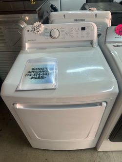 LG GAS DRYER