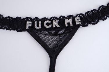 Panties Underwear Sexy  black size large