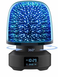 Light up speaker/alarm clock