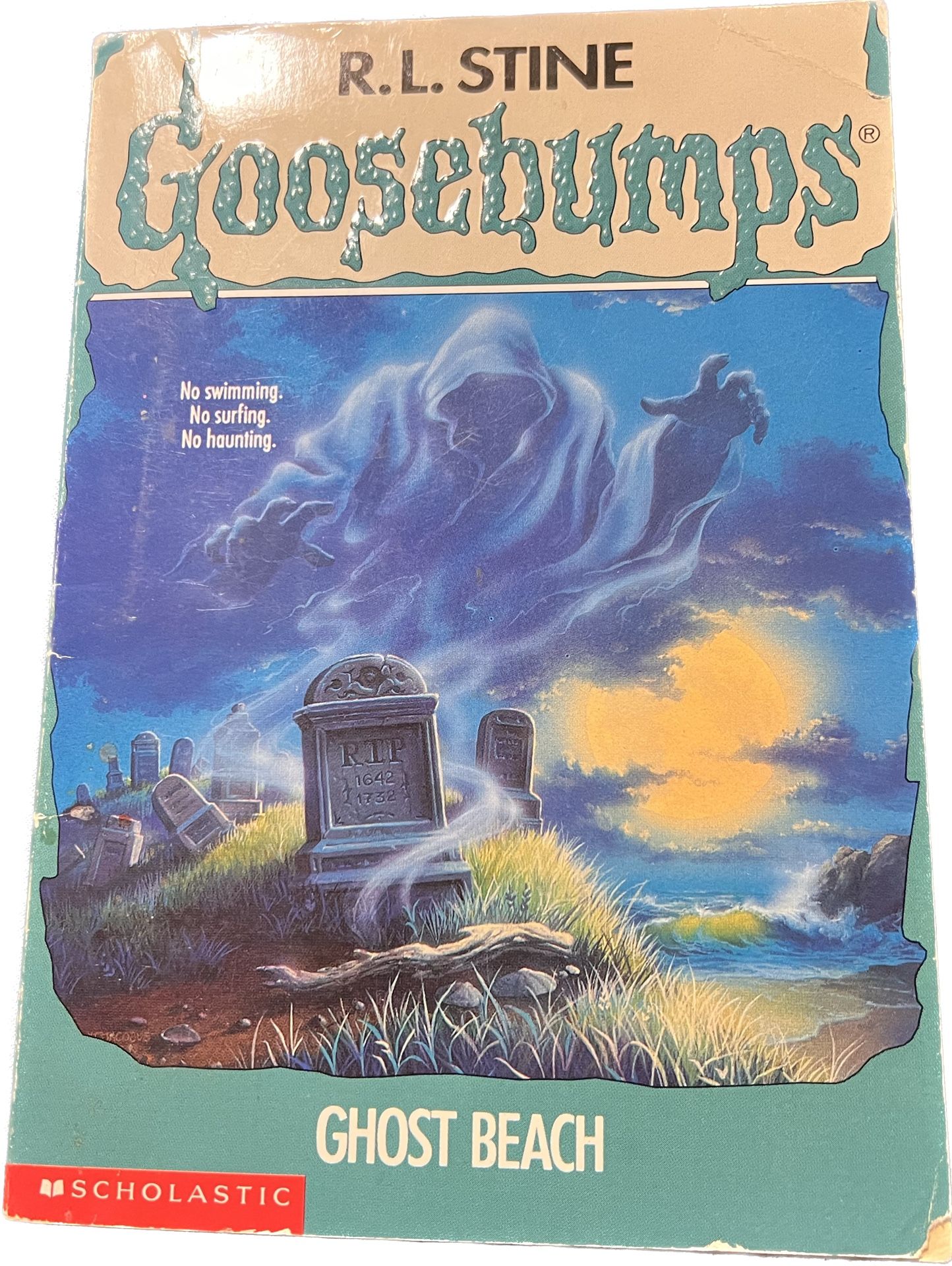 Goosebumps #22 Ghost Beach - R. L. Stine 1st Printing 1994 Vintage