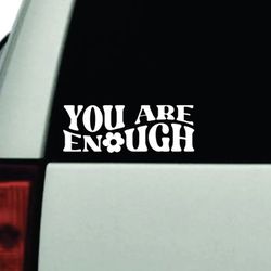 Car Decal Window Truck Windshield JDM Bumper Sticker Inspirational Quote Positive Affirmations Girls