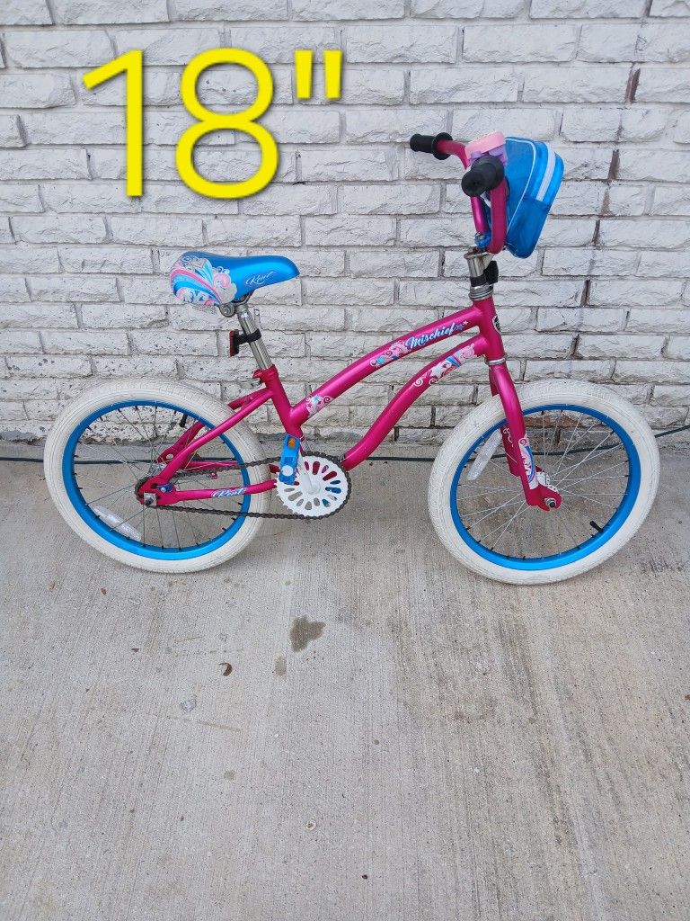 18"Girl Bike Used But Ready To Ride