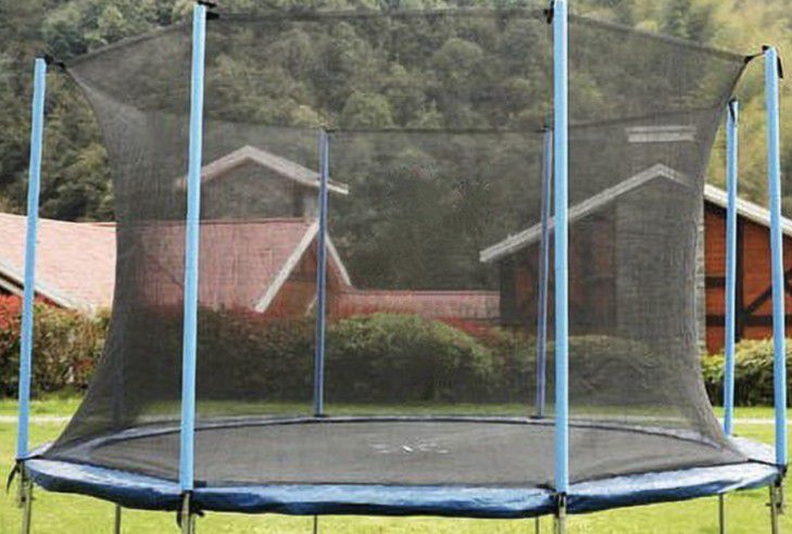 10ft Trampoline With Safety Enclosure 