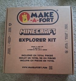 MAKE-A-FORT MINECRAFT EXPLORER SET